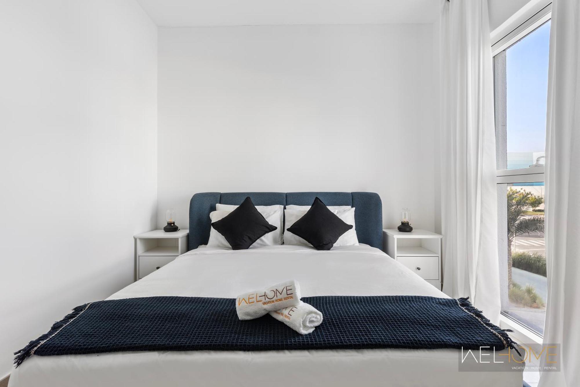 Welhome - Close To Yas Waterworld And Ferrari Circuits Apartment *
